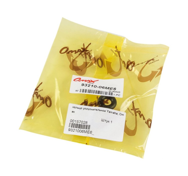 Кольцо уплотнительное Yamaha, Omax, арт. 9321006ME6_OM,          OMAX 