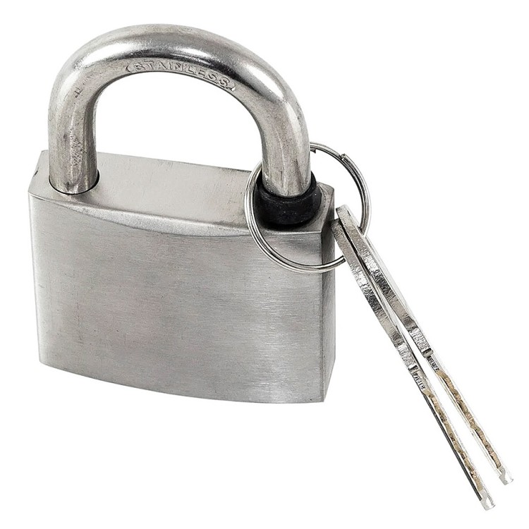 Замок навесной "Мореман", нерж. сталь, 50 мм, арт. 10248005,          Мореман 