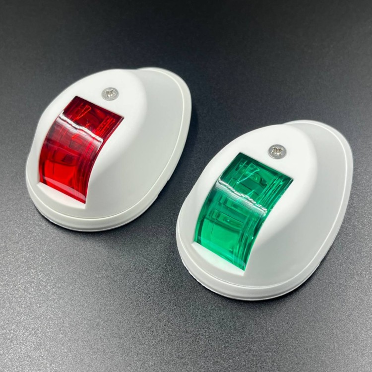 Огни ходовые(комплект)(91.5x59x33мм)белый (Sunfine), арт. SF40272-1,          SUNFINE 