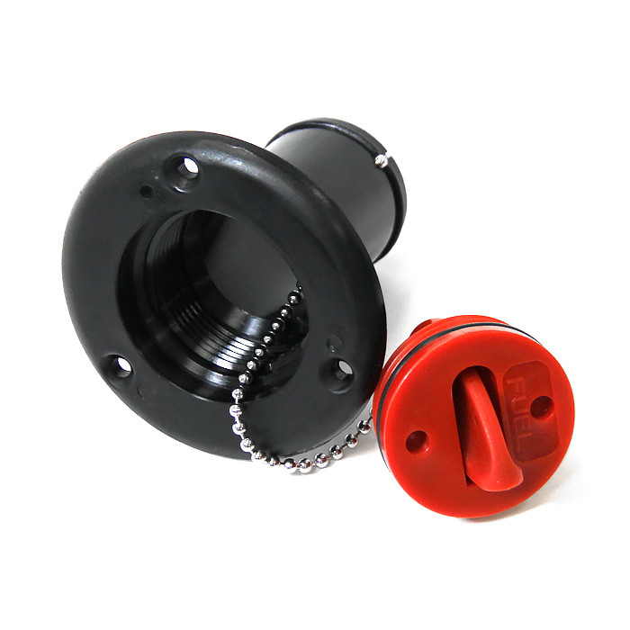 Заливная горловина для бака под топливо SEAFLO (Fuel) 38мм, черная, арт. SFCF2-01,          SeaFlo 