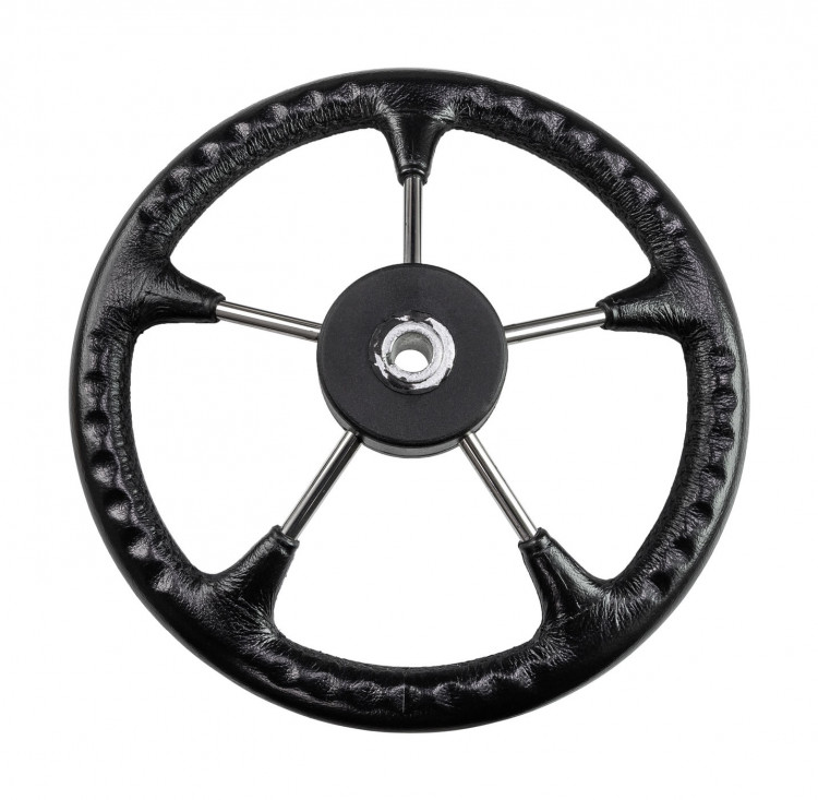 Рулевое колесо Osculati, диаметр 350 мм, цвет черный, арт. 45-128-01,          Osculati 