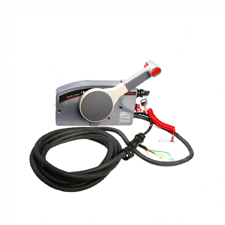 Пульт ДУ Powerob для Yamaha 703, без кнопки гидроподъема, тянет газ, арт. 703-24830-12-p,          POWEROB 