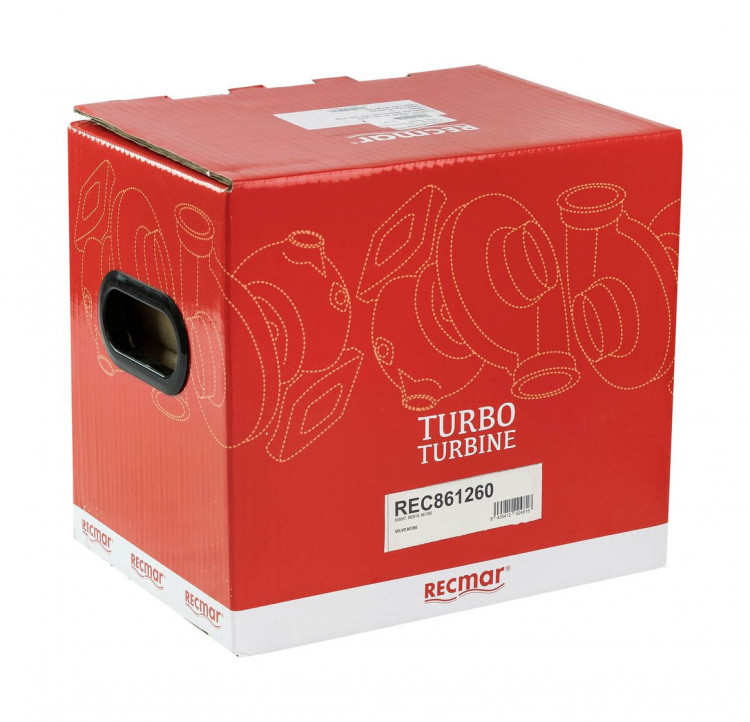 Турбина AD41-43 Volvo Penta, Recmar, арт. 838697_RM,          Recmar 