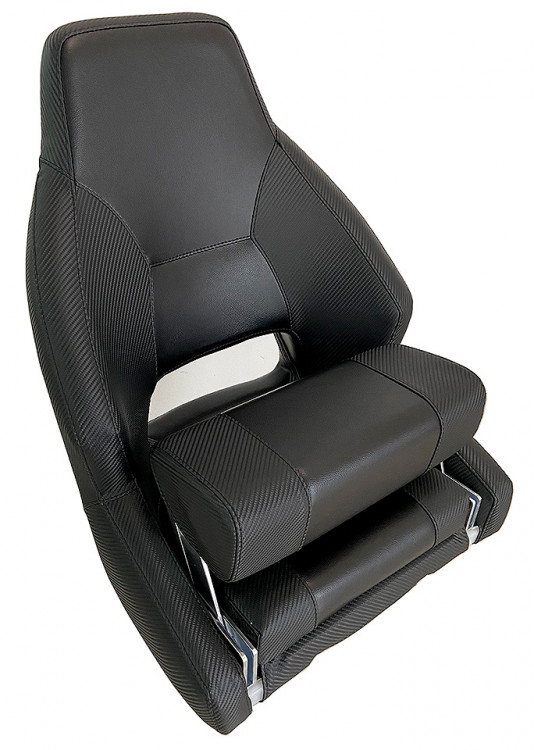 Кресло с болстером «Racer carbone», черный, арт. 10266347,  