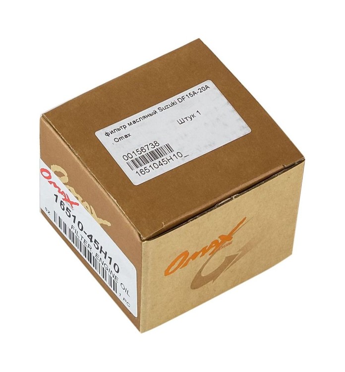 Фильтр масляный Suzuki DF9.9B; DF15A-20A, Omax (упаковка из 40 шт.), арт. 1651045H10_OM_pkg_40,          Omax 