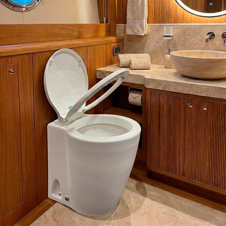 Унитаз с эффектом вакуумного смыва Laguna, 12 В, арт. 10249140,          Matromarine 