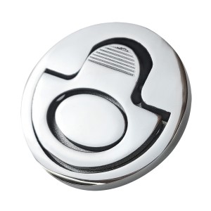 Замок-защелка с подъемной рукояткой, нерж. сталь