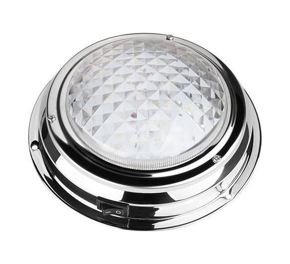 Светильник каютный светодиодный белый свет D168mm 12 В, SeaFlo, арт. SFCL16WS03,          SeaFlo 