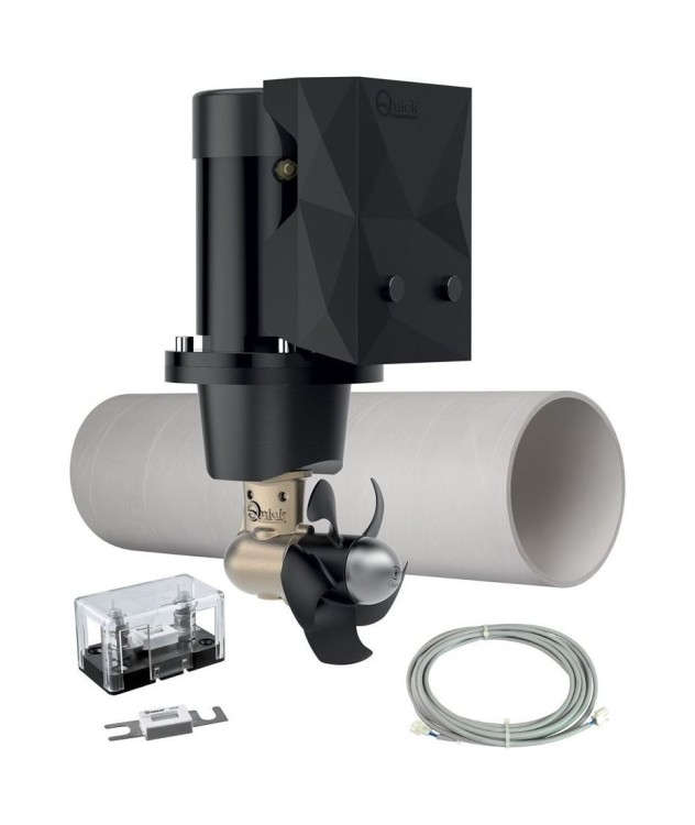 Подруливающее устройство Quick, D140mm, 40KGF, 12 В, (TCDEX08 - TNL 1000mm), арт. FGBT14040120K23-S,  