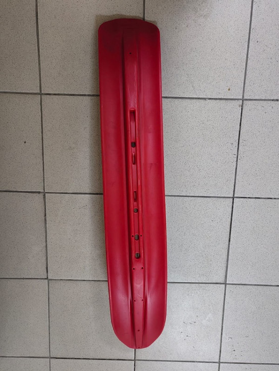 Лыжа ходовая 170 мм красная , арт. ski-hod-center-red,          ЦЕНТРПЛАСТ 