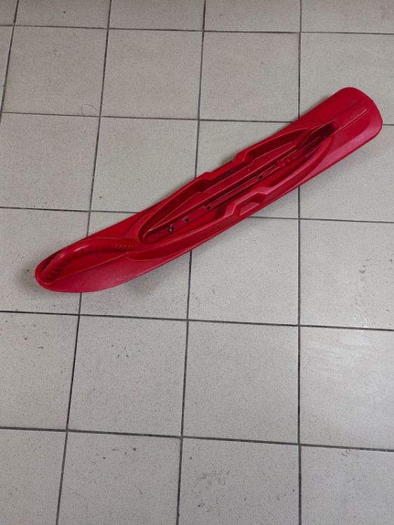 Лыжа ходовая 170 мм красная , арт. ski-hod-center-red,          ЦЕНТРПЛАСТ 