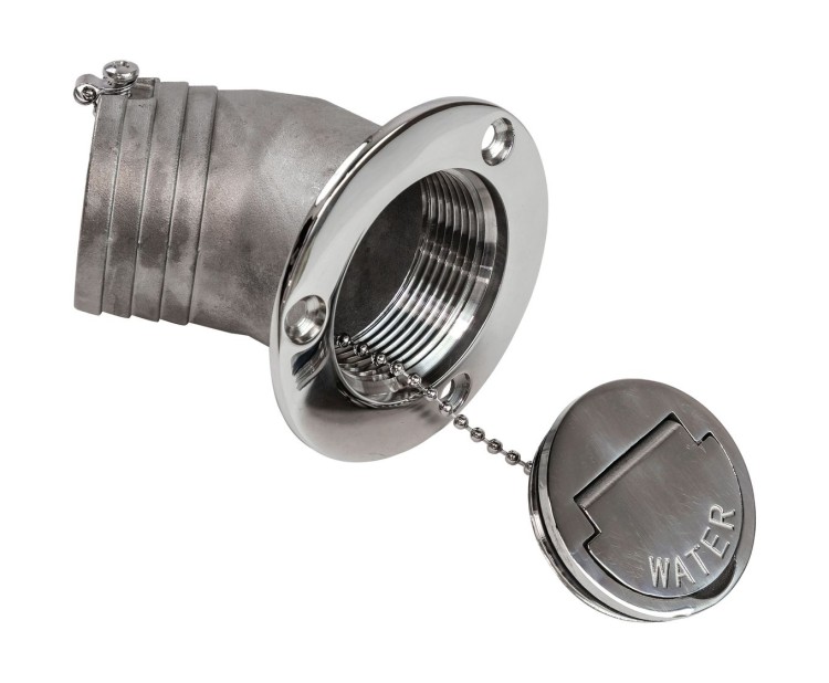 Горловина заливная угловая для воды 50 мм, Marine Rocket, арт. BD060750Water_MR,          MARINE ROCKET 