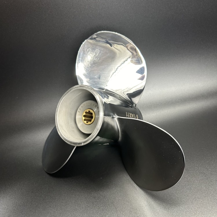 Гребной винт Yamaha 9.9-15, F9.9-F20 Sema (3x9-1/4x11) (Сталь) (Polastorm), арт. 1229-3093-11,          POLASTORM 