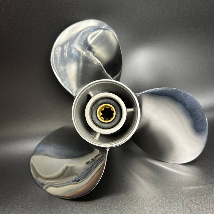 Гребной винт Yamaha 9.9-15, F9.9-F20 Sema (3x9-1/4x11) (Сталь) (Polastorm), арт. 1229-3093-11,          POLASTORM 