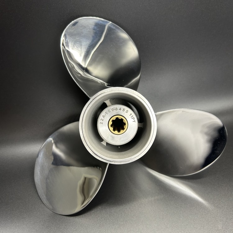 Гребной винт Yamaha 9.9-15, F9.9-F20 Sema (3x9-1/4x11) (Сталь) (Polastorm), арт. 1229-3093-11,          POLASTORM 