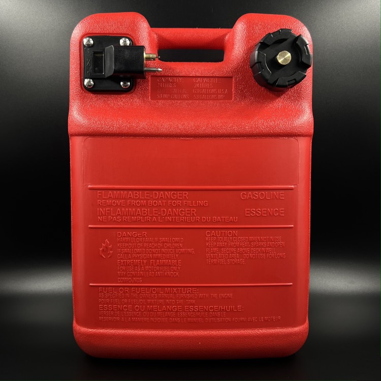 Топливный бак с уровнем топлива Yamaha (24л), арт. 6YJ-W2420-J1-K,          PREMARINE 