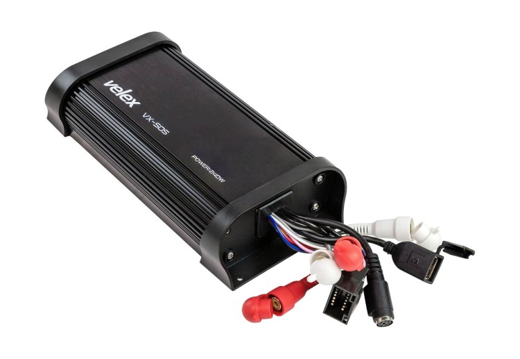 Морской усилитель 4x60W с пультом управления, арт. 505VT,  