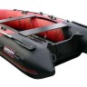Надувная лодка ПВХ, Хантер 350 Про НДНД, красный/черный, арт. 3502412,          Hunterboat 