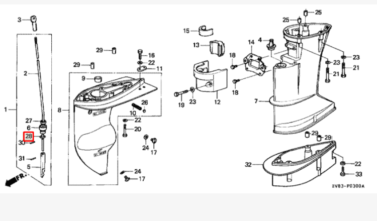 Кольцо уплотнительное 13.8х2.5, Honda BF6-50 (91303-377-000), арт. 91303-377-000,          HONDA 