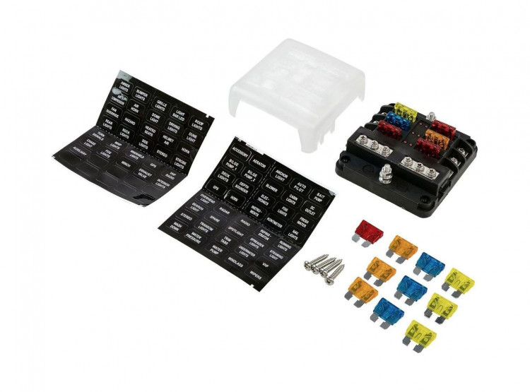 Блок на 6 предохранителей, арт. MRFB00069,          MARINE ROCKET 