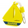 Брелок-поплавок парусник желтый Marine 