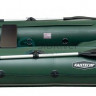 Надувная лодка ПВХ Кантегир 300 НД, зеленый, SibRiver 