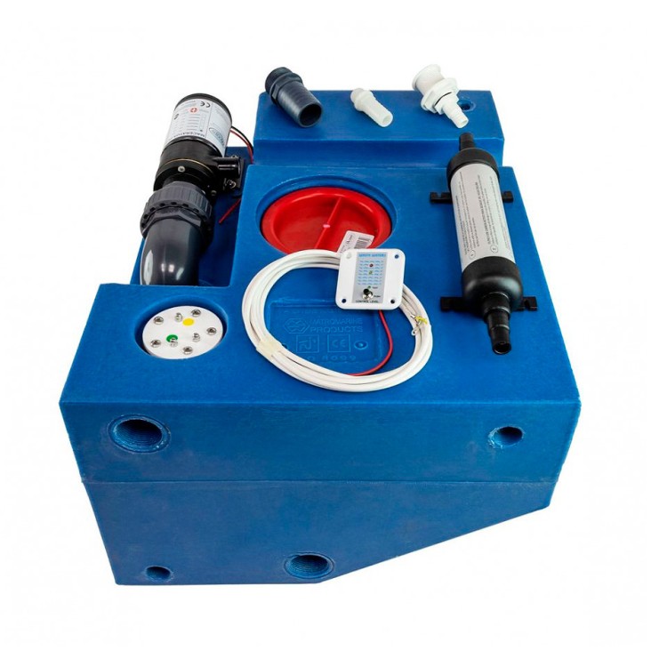 Бак сточный со скосом, 50 л, 430 x 530 x 290 мм, арт. 10249167,          Matromarine 