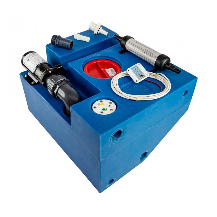 Бак сточный со скосом, 50 л, 430 x 530 x 290 мм, арт. 10249167,          Matromarine 