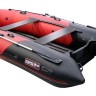 Надувная лодка ПВХ, Хантер 380 Про НДНД, красный/черный, арт. 3802412,          Hunterboat 