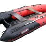 Надувная лодка ПВХ, Хантер 380 Про НДНД, красный/черный, арт. 3802412,          Hunterboat 
