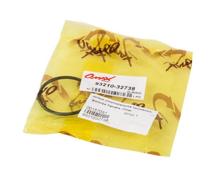 Кольцо уплотнительное топливного фильтра Yamaha, Omax, арт. 9321032738_OM,          OMAX 