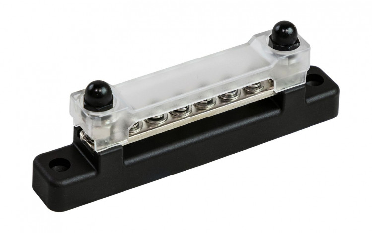 Колодка распределительная электромонтажная с защитной крышкой, 6 контактов, арт. MR6SC,          Marine Rocket  Колодка распределительная электромонтажная с защитной крышкой, 6 контактов, арт. MR6SC,          Marine Rocket