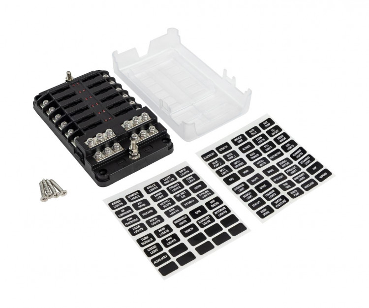 Блок на 12 предохранителей, арт. 4620136032414,          MARINE ROCKET 