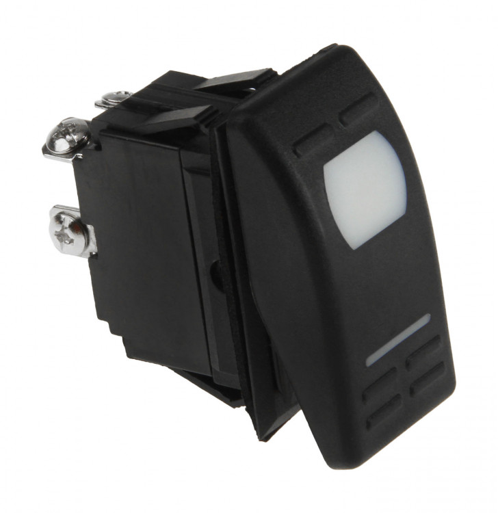 Переключатель двухпозиционный ON-OFF 12 В/16А 3Р с подсветкой, арт. AES111853,          AES.Co  Переключатель двухпозиционный ON-OFF 12 В/16А 3Р с подсветкой, арт. AES111853,          AES.Co