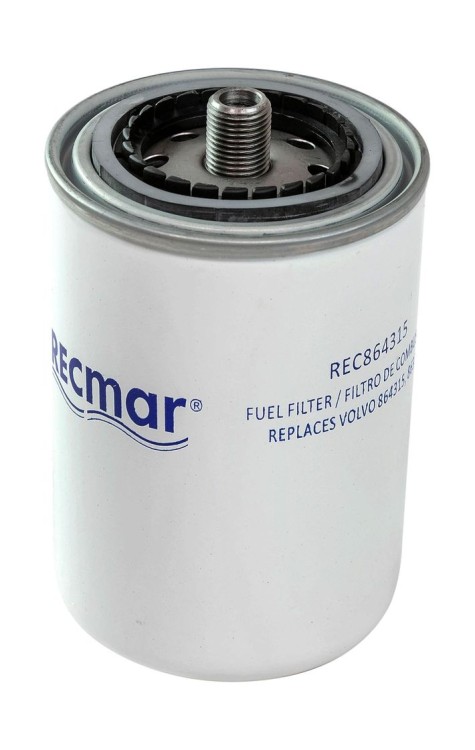 Топливный фильтр Volvo Penta D5\MD71-165, Recmar, арт. 863750_RM,          Recmar 