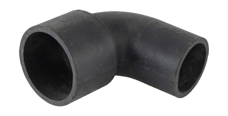 Колено выхлопа вход 3" выход 2 3/8" наклон 80, OSCO, арт. 803023,          OSCO 