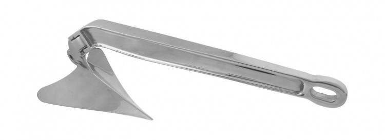 Якорь Плуг (CQR) 27 кг, нержавеющий, арт. MR010127,          MARINE ROCKET 