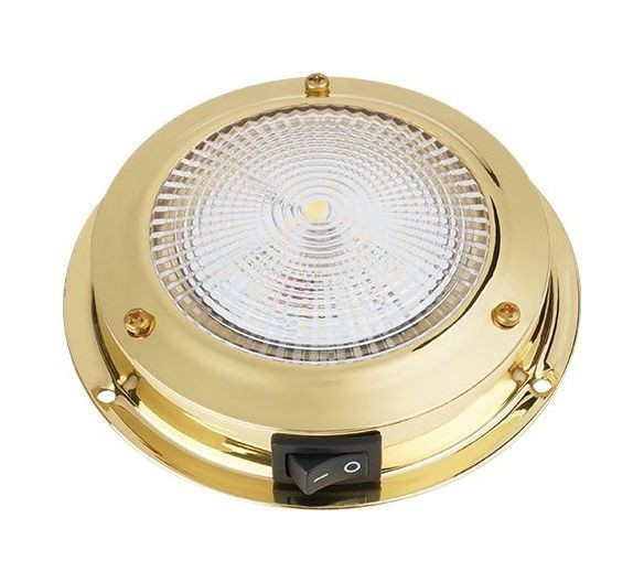 Светильник каютный светодиодный белый свет 12 В, D106mm SeaFlo, арт. SFCL14WC02,          SeaFlo 