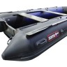Надувная лодка ПВХ, Хантер 370 Про Спорт НДНД, синий/карбон, арт. 3702415,          Hunterboat 