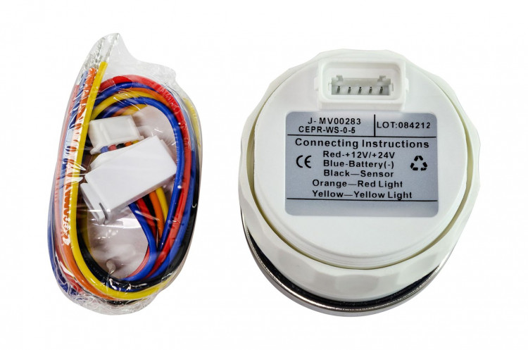 Указатель давления масла цифровой 0-5 бар, белый циферблат, нержавеющий ободок, д. 52 мм, арт. PGD0005WSMR,          Marine Rocket  Указатель давления масла цифровой 0-5 бар, белый циферблат, нержавеющий ободок, д. 52 мм, арт. PGD0005WSMR,          Marine Rocket