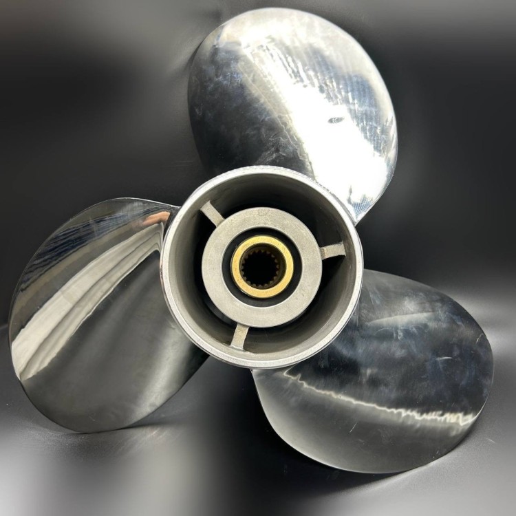 Гребной винт Mercury Bravo Two (3x18-3/4х17) (19 шлицев) (Правого вращения) (Cталь), арт. 48-18612A40-K,          YHS 