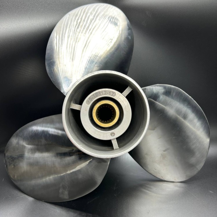 Гребной винт Mercury Bravo Two (3x18-3/4х17) (19 шлицев) (Правого вращения) (Cталь), арт. 48-18612A40-K,          YHS 