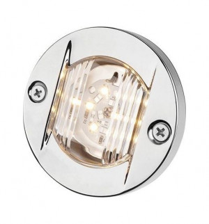 Огонь кормовой круглый, светодиодный теплый белый свет 12 В, SeaFlo