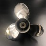 Гребной винт Yamaha 9.9-15, F9.9-F20 (3x9-1/4x10) (Сталь), арт. 63V-45952-00-EL-K, YHS Гребной винт Yamaha 9.9-15, F9.9-F20 (3x9-1/4x10) (Сталь), арт. 63V-45952-00-EL-K, YHS