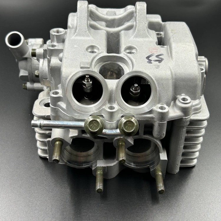 Головка блока цилиндра Yamaha Grizzly 660 (5KM-11101-01) (ZIBO), арт. 5KM-11101-01-K,          ZIBO 