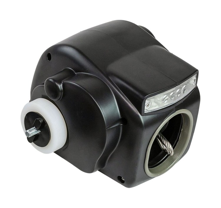 Лебедка электрическая autoTRAC DayRunner на трейлер, 2500lbs, черная, уценена, арт. NS009DR_utsenka,          AutoTRAC 