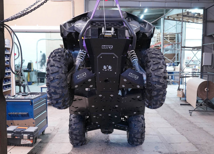 KTZ Защита днища KTZ для Linhai Yamaha M550L 2023, арт. 17.01,          KTZ 