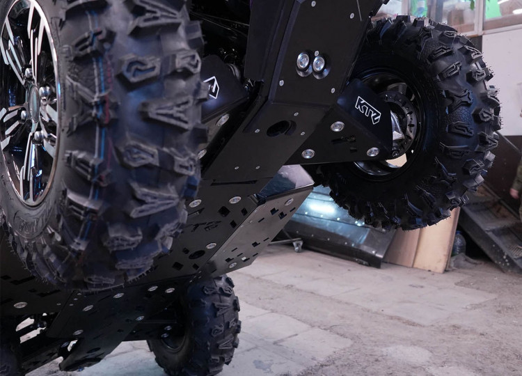 KTZ Защита днища KTZ для Linhai Yamaha M550L 2023, арт. 17.01,          KTZ 