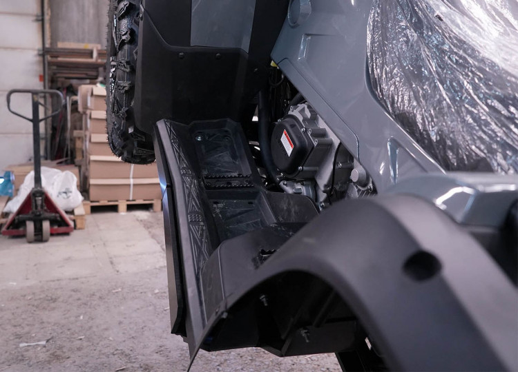 KTZ Защита днища KTZ для Linhai Yamaha M550L 2023, арт. 17.01,          KTZ 