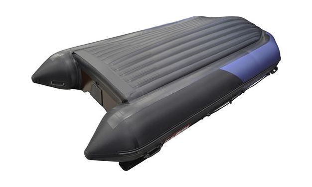 Надувная лодка ПВХ, Хантер 400 Про Спорт НДНД, синий/карбон, арт. 4002415,          Hunterboat 